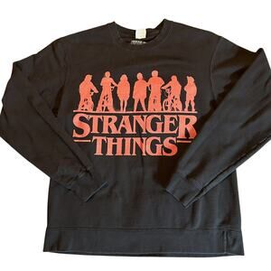 Netflix Stranger Things Sweater Pullover Size Medium Unisex Long Sleeve